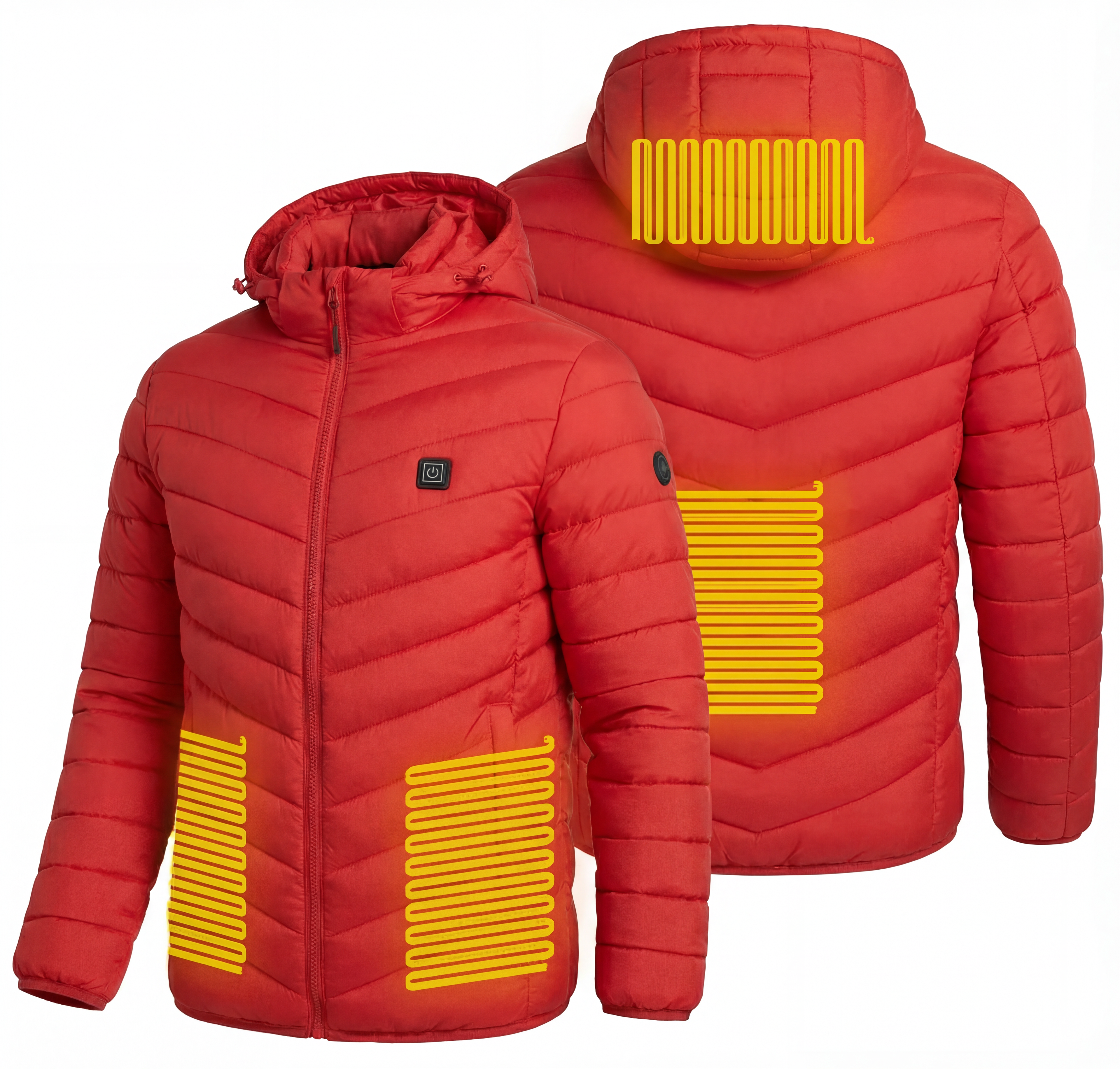 Men's COLDSTATE® Self Heating Jacket Red