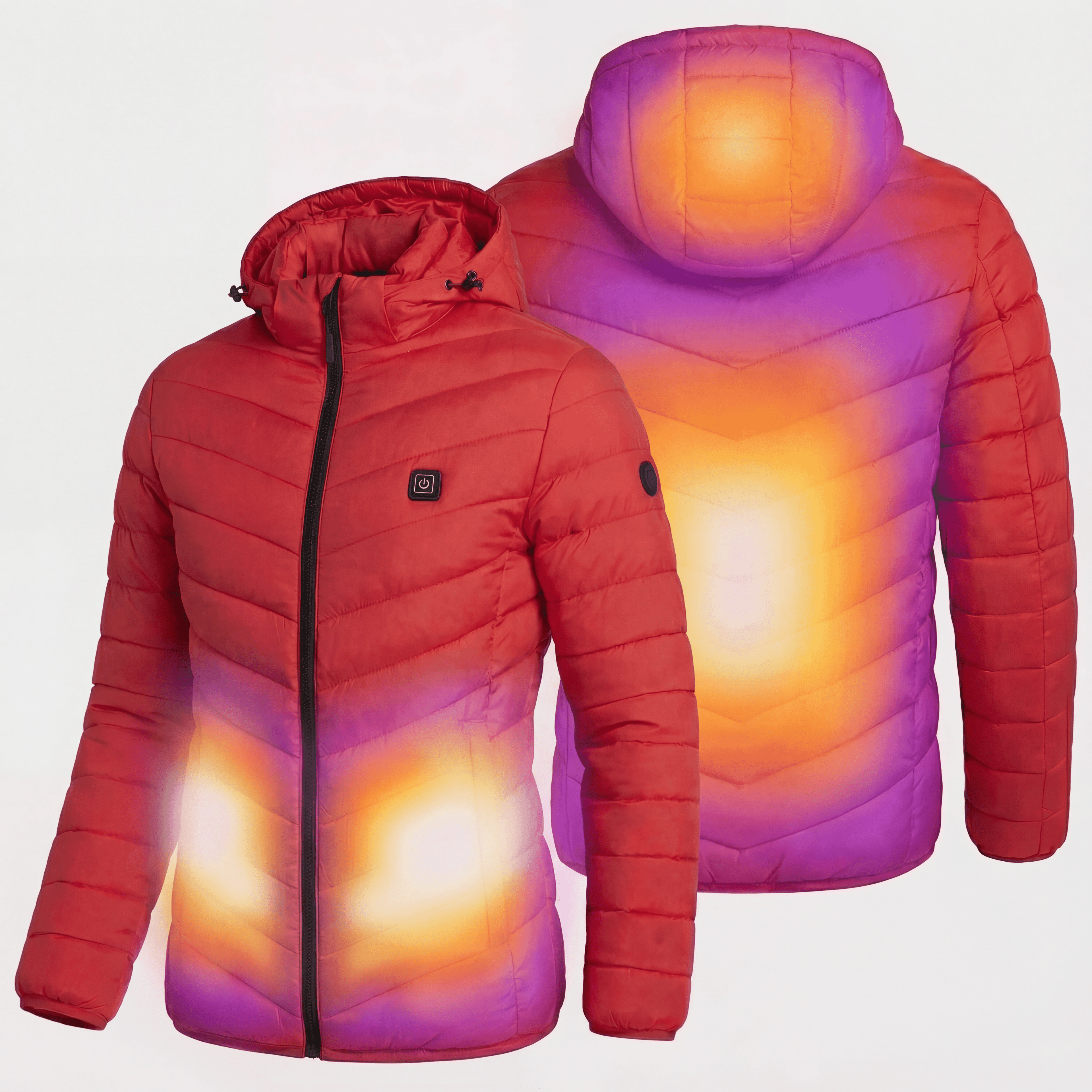 Women's Self Heating Jacket Red